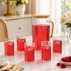 BambooLid Glass Jug & Tumbler Set