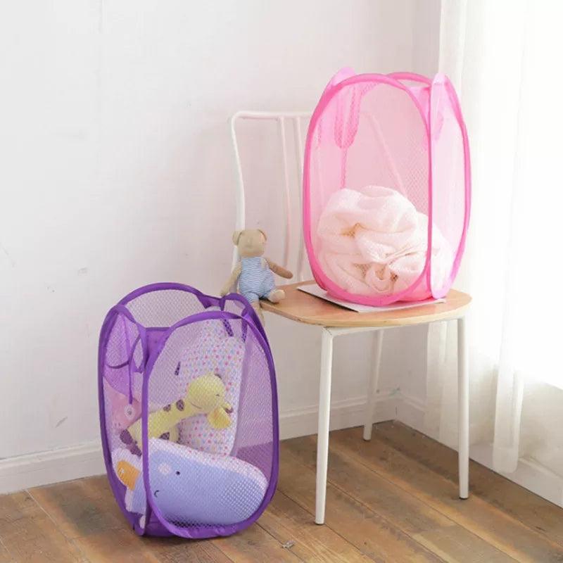 Foldable laundry basket large size