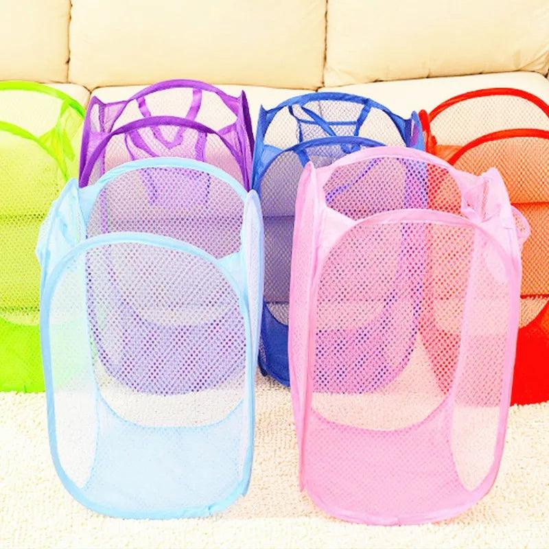 Foldable laundry basket large size