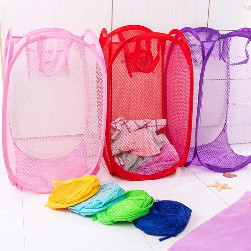Foldable laundry basket large size