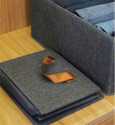 Collapsible Fabric Storage Basket