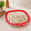 Food Preservation Tray | Stackable Storage Container with Stretch Seal Lid