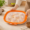 Food Preservation Tray | Stackable Storage Container with Stretch Seal Lid