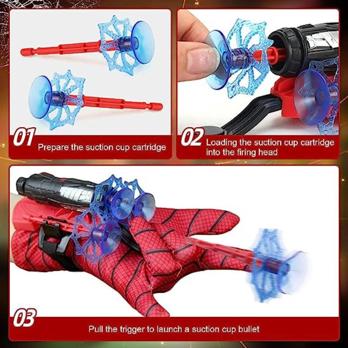 Spiderman Web discharge toy for Kids Silly String,Spider