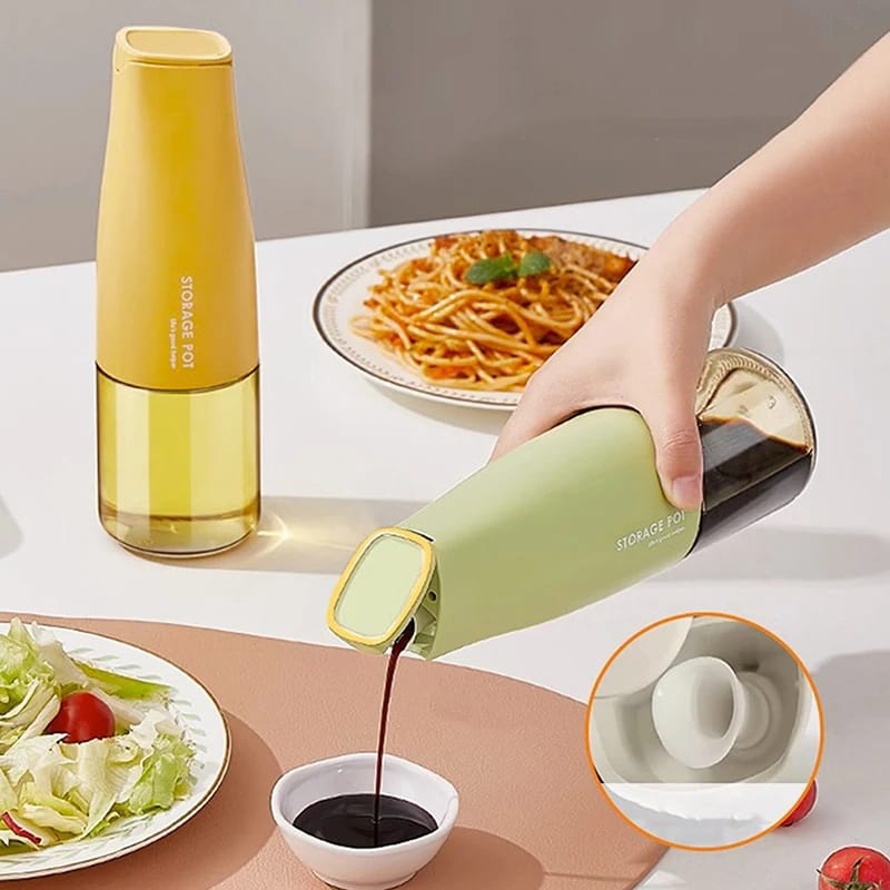 Glass Oil Bottle 450Ml