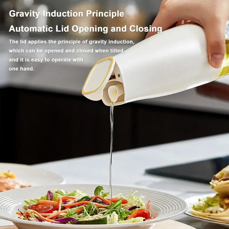 Glass Oil Bottle 450Ml