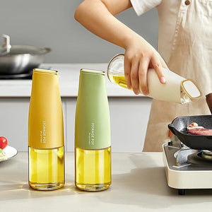 Glass Oil Bottle 450Ml