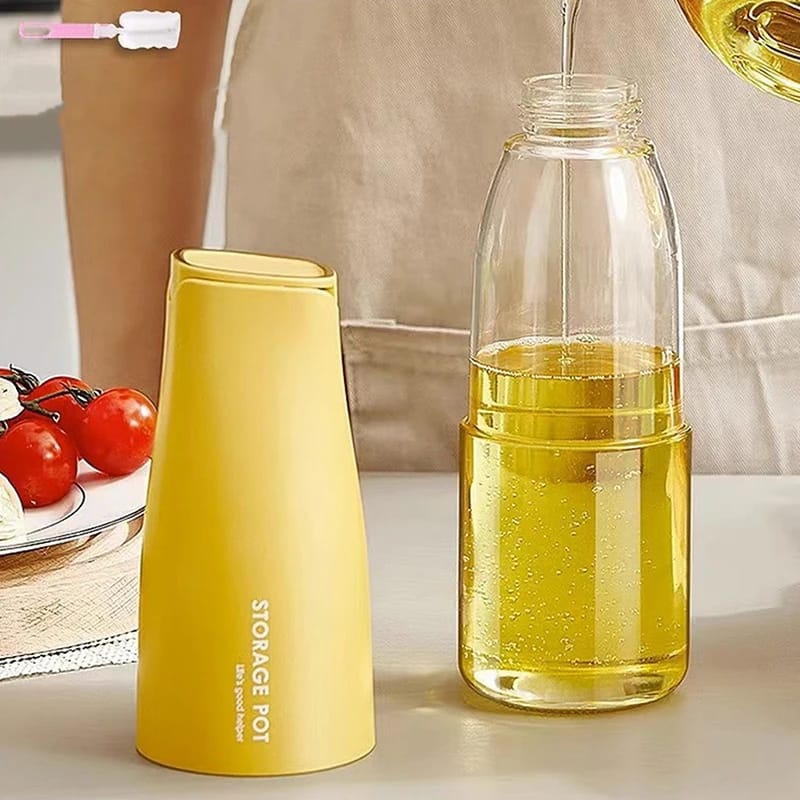 Glass Oil Bottle 450Ml