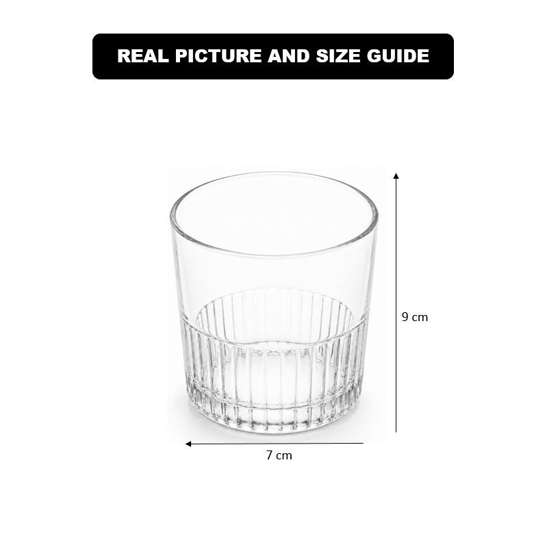 EssentialServe 6‑Pcs Glass Set (2445) by Limon