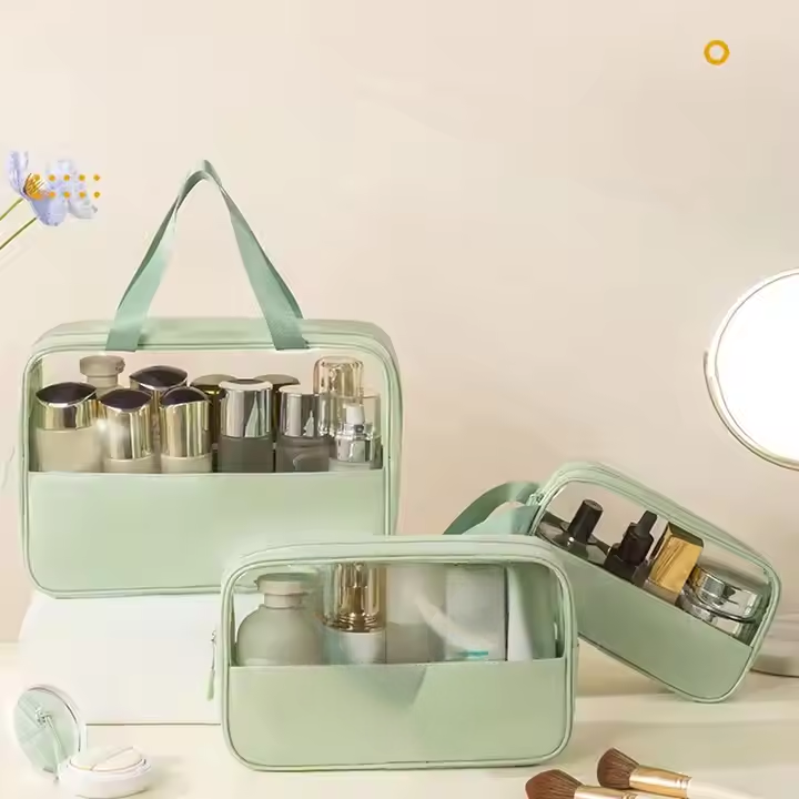Carry & See-It All Transparent Pouches - Travel, Beauty & Beyond