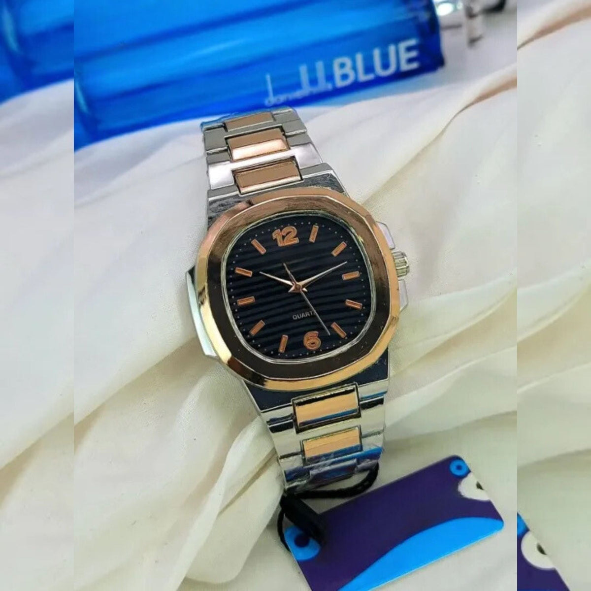 Watch for Men Stainless Steel Strap Quartz Watch
