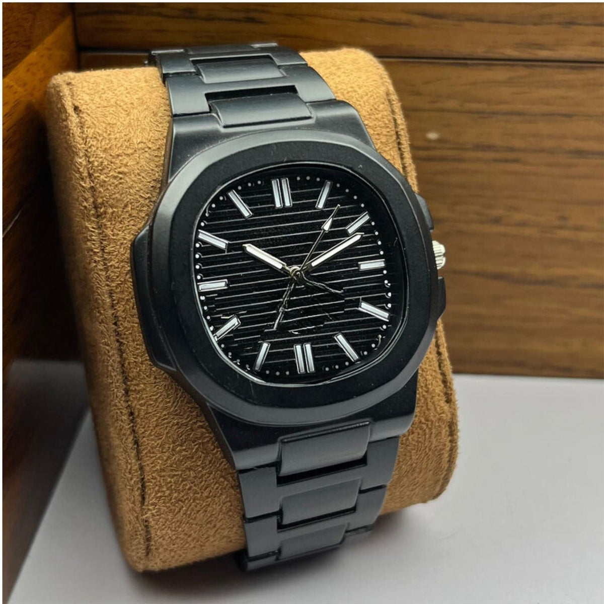Watch for Men Stainless Steel Strap Quartz Watch