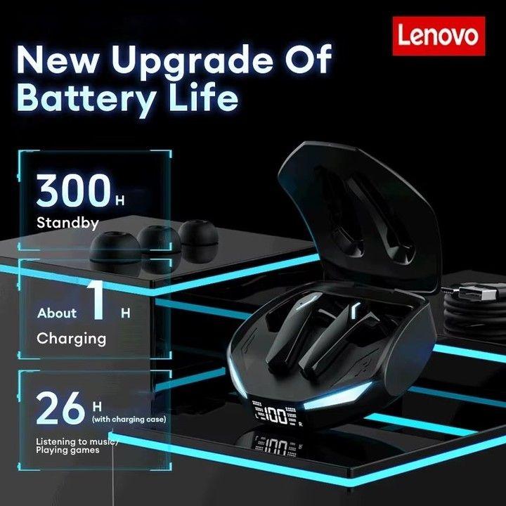 Lenovo Original GM 2 Pro 5.3 Earphone Bluetooth Wireless Earbuds Low Latency Headphones HD Call Dual Mode Gaming Headset With Mic.