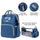 3 in 1 Diaper Bag Backpack with Changing Station
