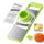 5in1 Vegetable Cutter | Multifunctional Stainless Steel Vegetable Cutter & Slicer |