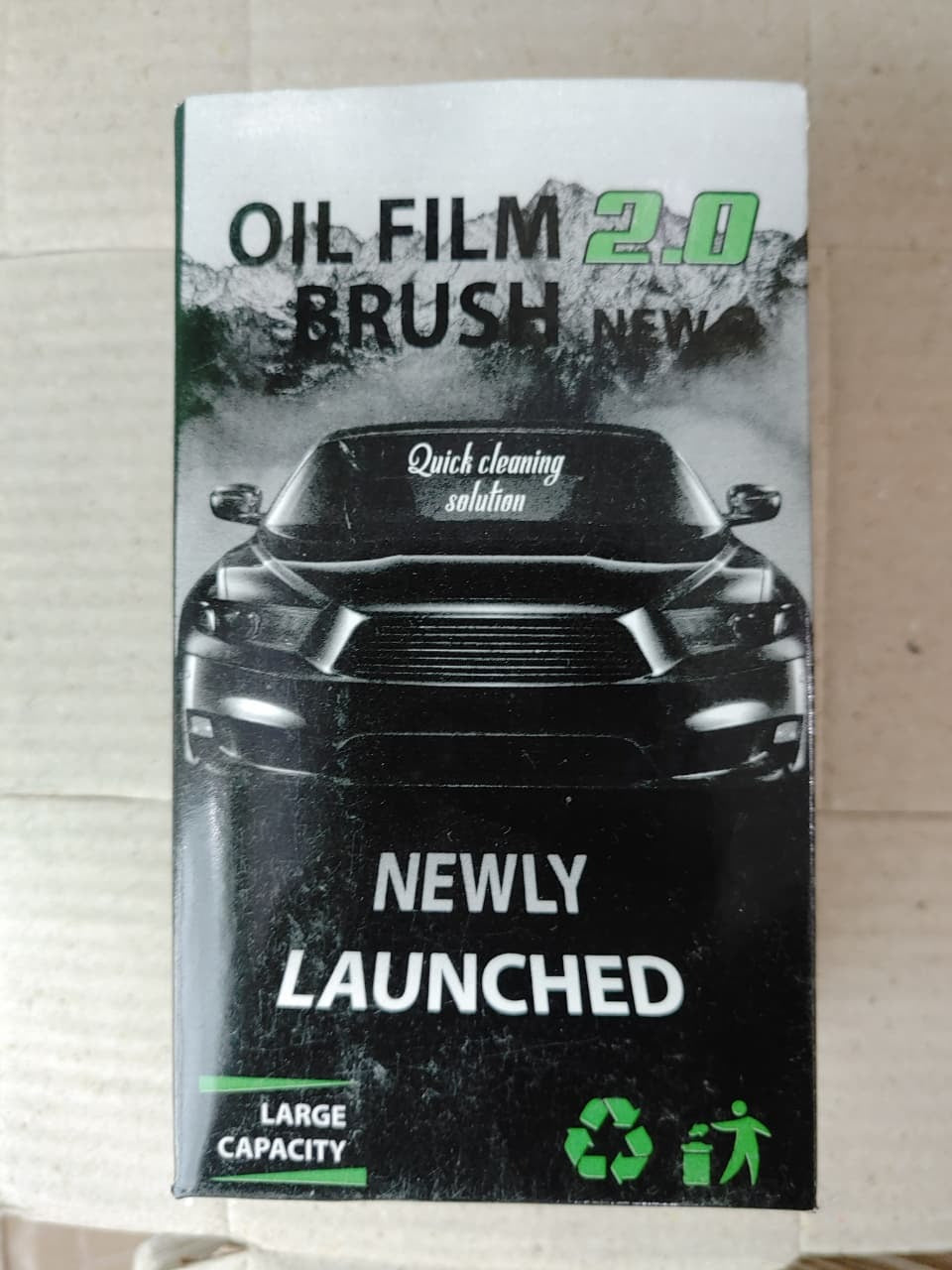 Oil Film Brush 2.0, Clear Vision Glass Cleaner