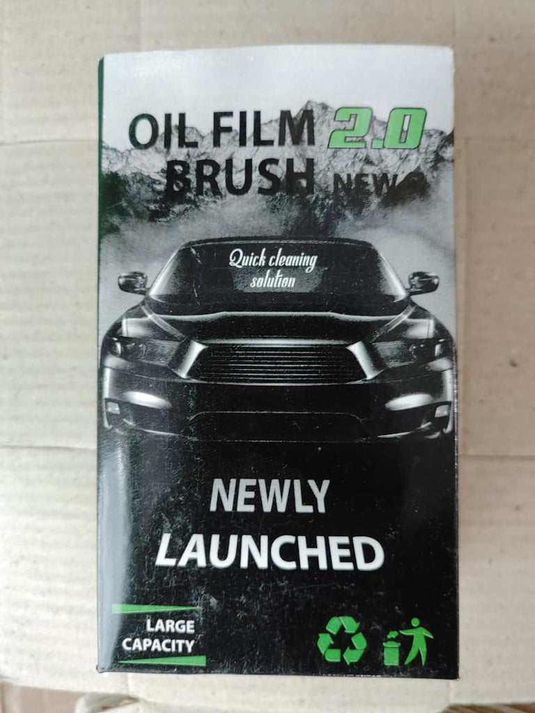 Oil Film Brush 2.0, Clear Vision Glass Cleaner