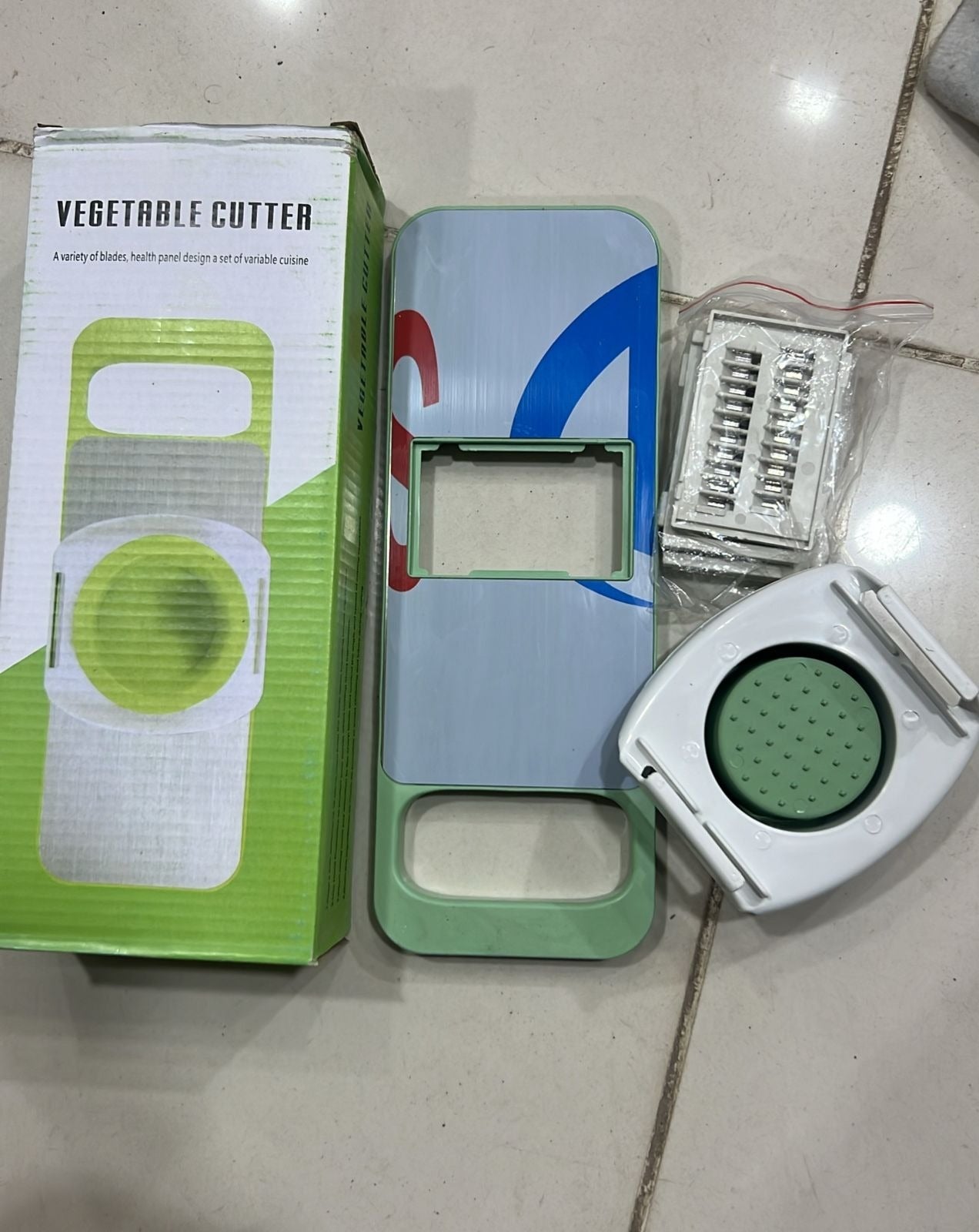 5in1 Vegetable Cutter | Multifunctional Stainless Steel Vegetable Cutter & Slicer |