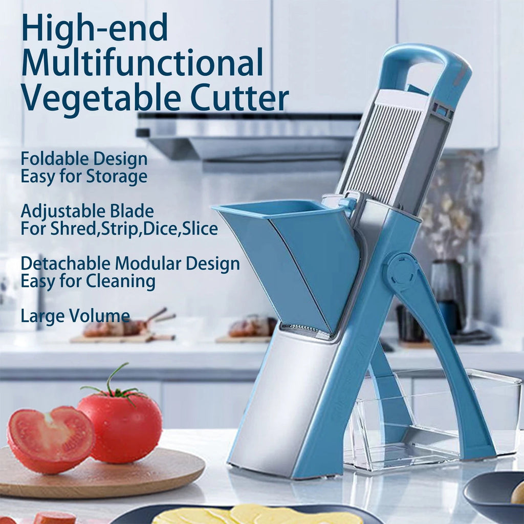 Multipurpose Spring Slicer Vegetable Cutter