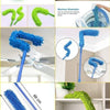 Flexible Micro-Fiber Duster With Telescopic Stainless Steel Handle for Fan Cleaning