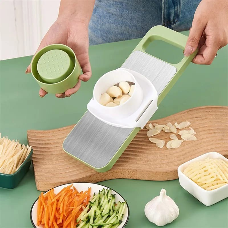 5in1 Vegetable Cutter | Multifunctional Stainless Steel Vegetable Cutter & Slicer |