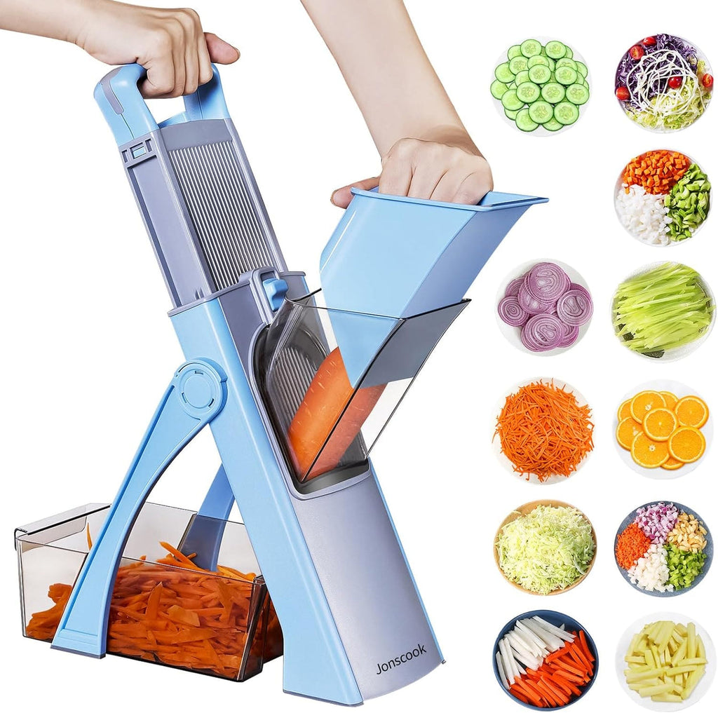 Multipurpose Spring Slicer Vegetable Cutter