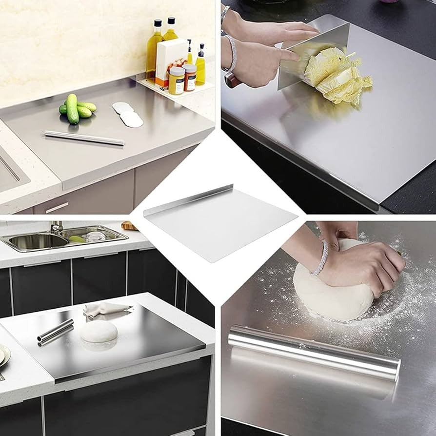 Stainless Steel Cutting Board Premium Quality Multipurpose Board