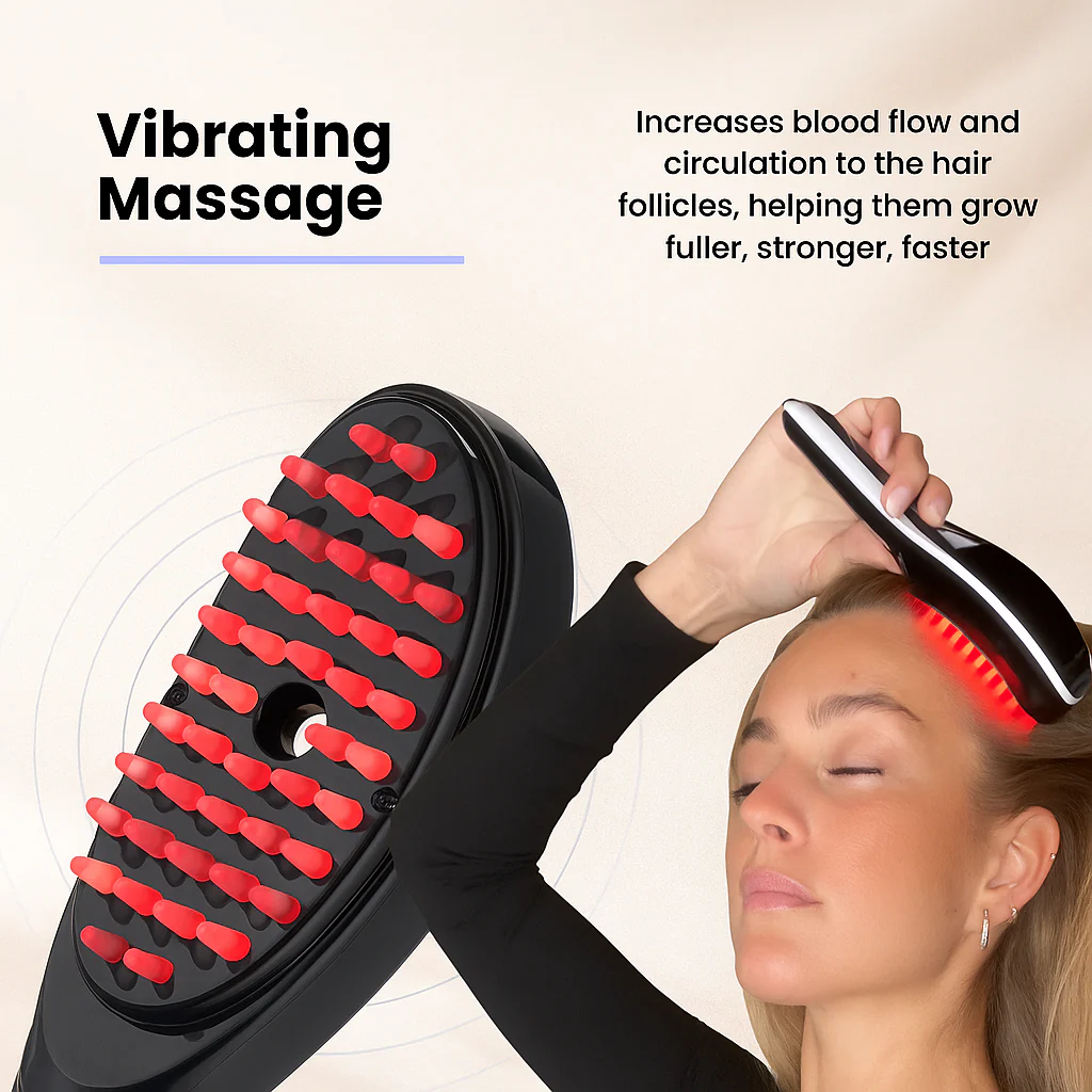 Electric massager brush