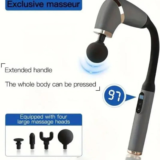 Long Handle Fascial Gun Massager | Model: BLD-339