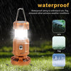 LED Solar Power Fan With Camping Light