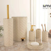 Floral Elegance 6-Piece Bathroom Set (1902) by Limon