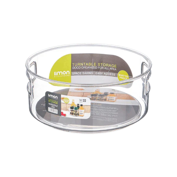Multi-Use Acrylic Rotatable Tray with Handles (2149) by Limon
