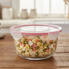 Round Glass Container with Airtight Lid by Limon