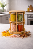 The Bamboo Rotunda: 8-Jar Spice Tower (1136)
