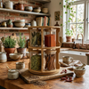 The Bamboo Rotunda: 8-Jar Spice Tower (1136)