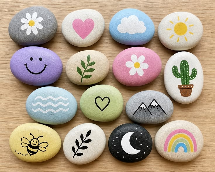 Stone Painting Acrylic Markers – Multi-Surface Art Pens