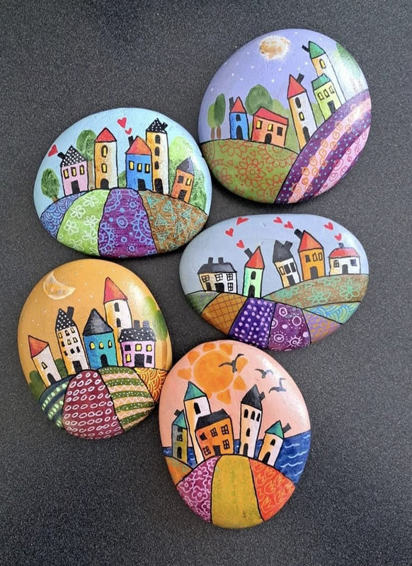 Stone Painting Acrylic Markers – Multi-Surface Art Pens