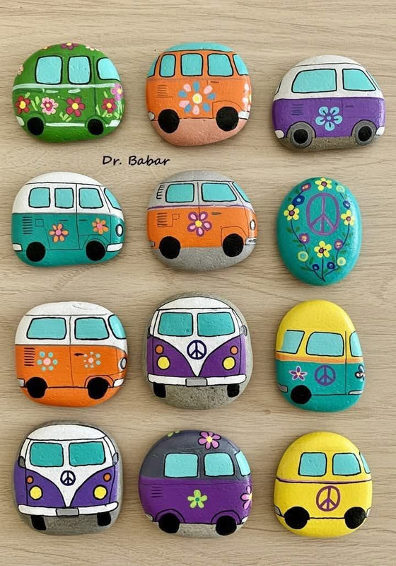 Stone Painting Acrylic Markers – Multi-Surface Art Pens