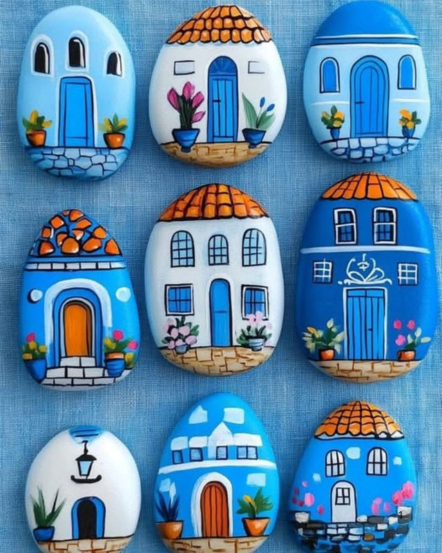 Stone Painting Acrylic Markers – Multi-Surface Art Pens