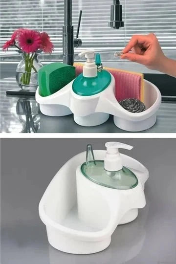 Sponge with Detergent Container - Boxed