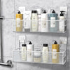 Wall shelf with hooks / Meshed wall shelf