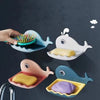 Whale Shape Soap Box Bathroom Drain