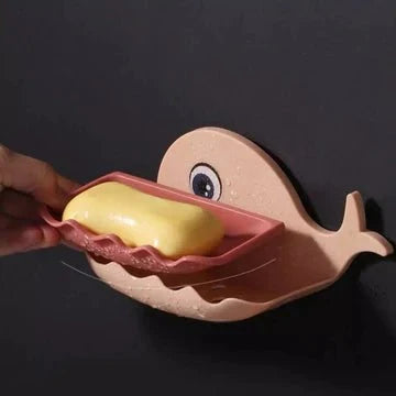 Whale Shape Soap Box Bathroom Drain